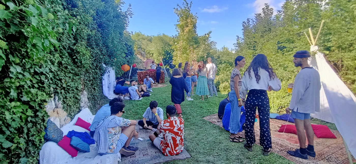 Scène chill, festival de la Terrasse de l'ECAM, août 2021